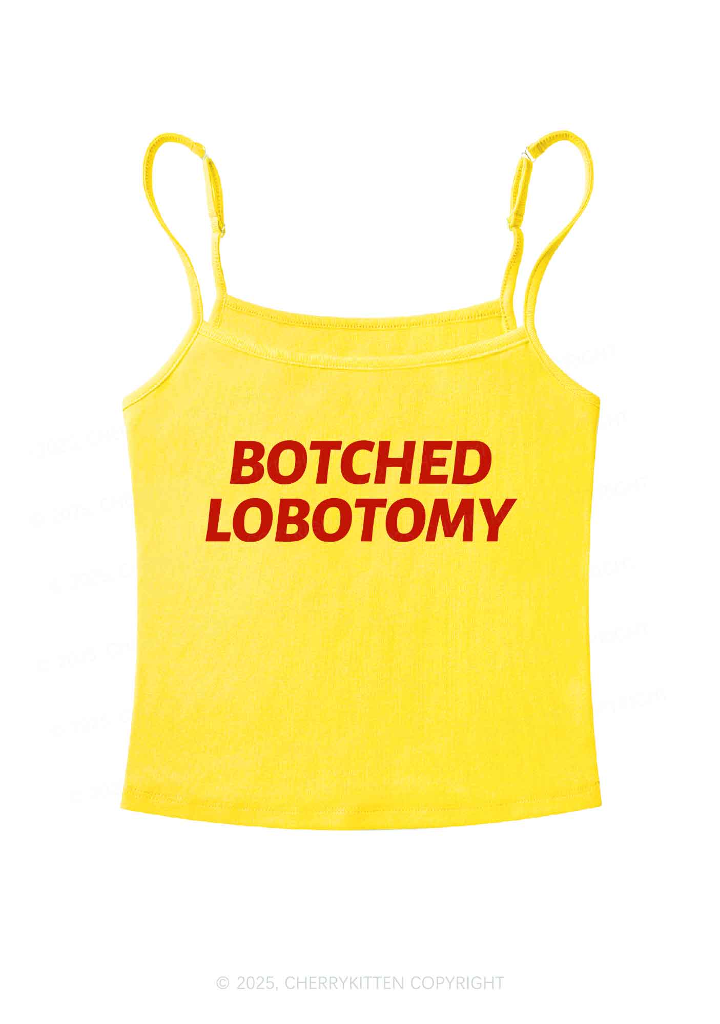 Botched Lobotomy Y2K Spaghetti Strap Cami Cherrykitten