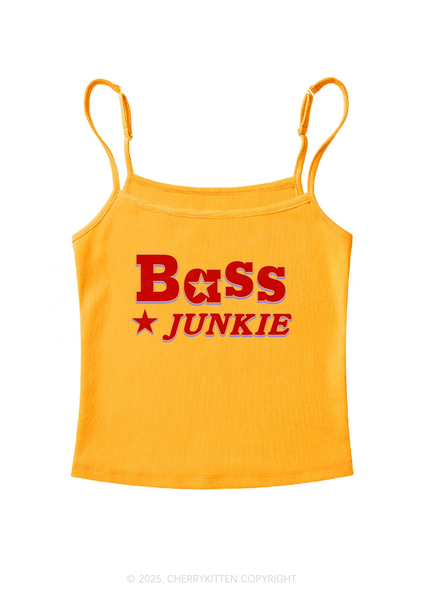 Bass Jxxkie Y2K Spaghetti Strap Cami Cherrykitten