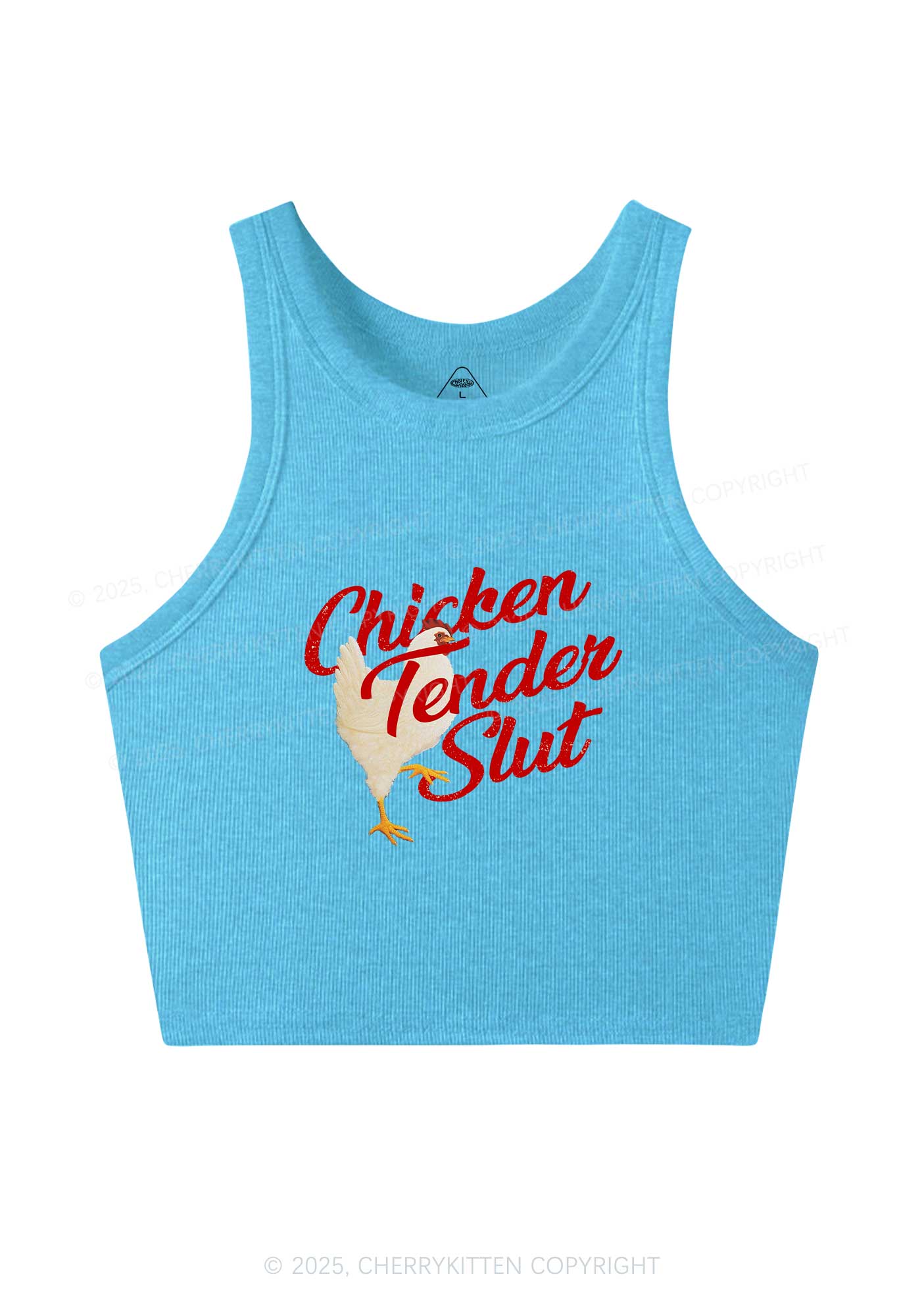Chicken Tender Slxt Y2K Crop Tank Top Cherrykitten