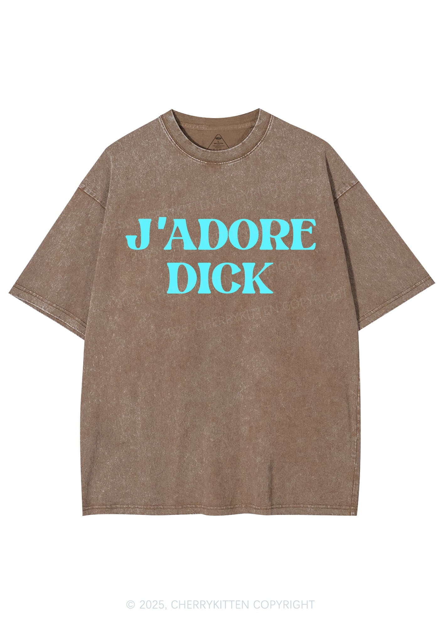 Jadore Dxxk Y2K Shirts Washed Tee Cherrykitten