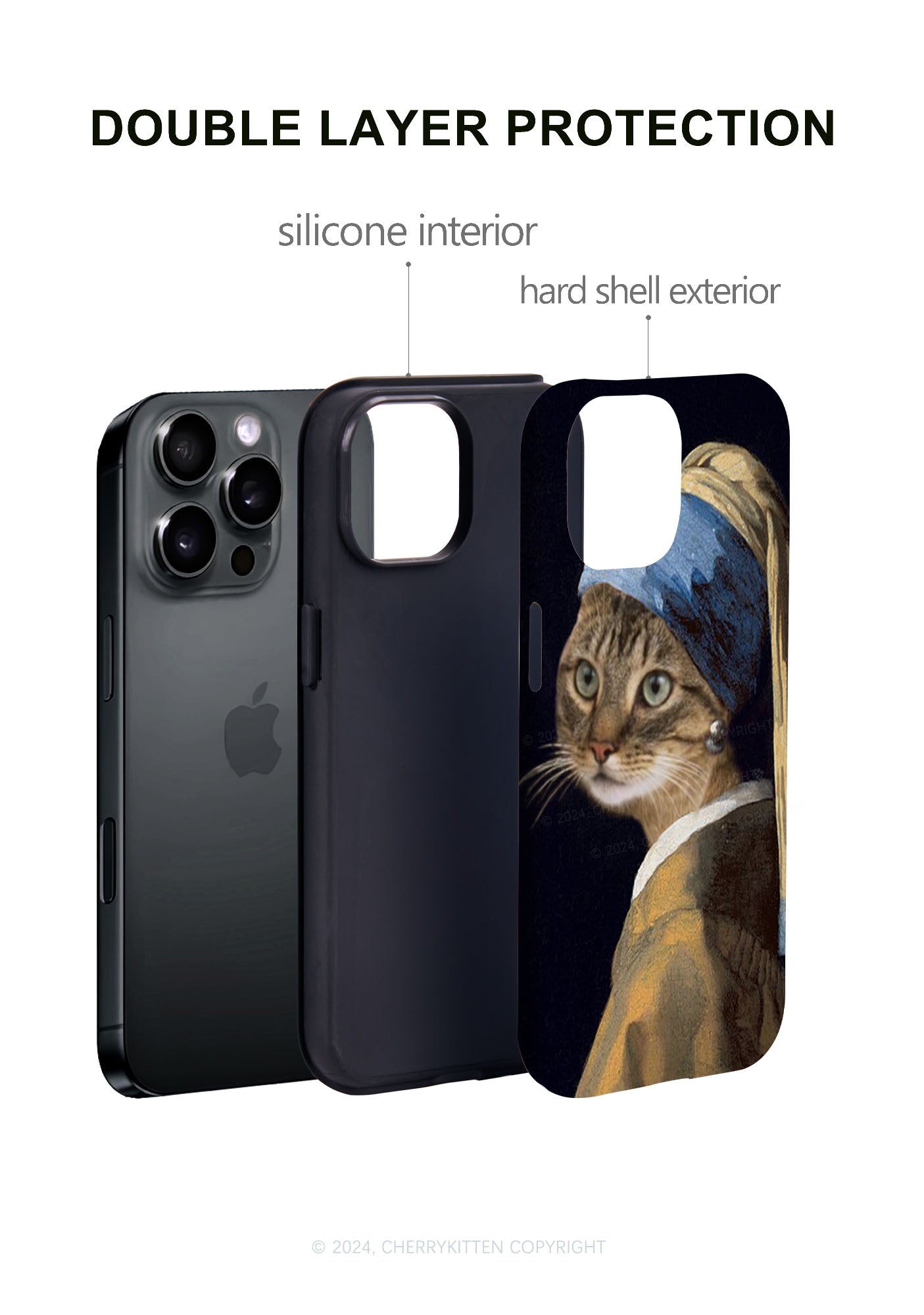 The Lady Cat Y2K Phone Case Cherrykitten