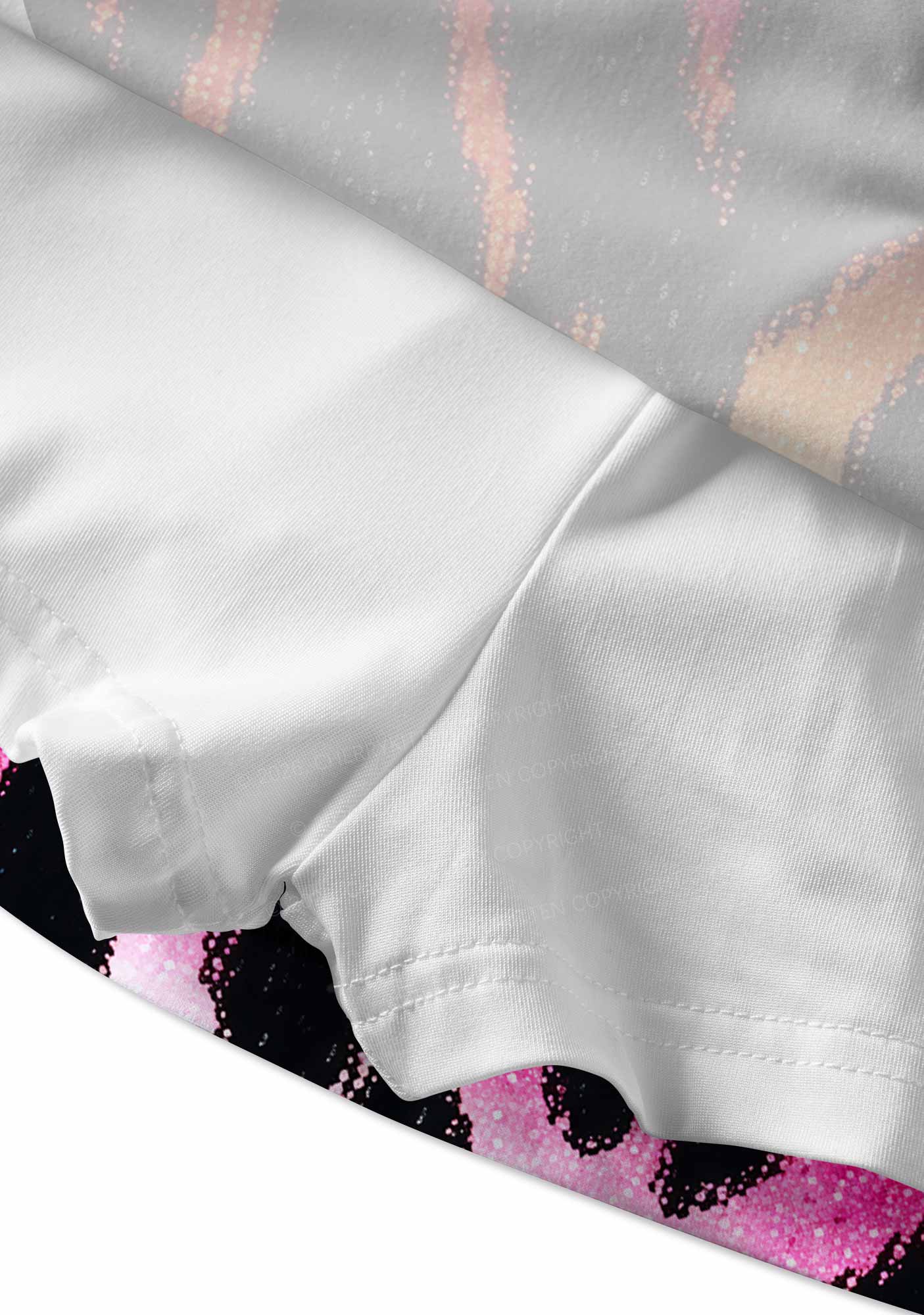 Lesbian Flame Pride Y2K Print Mini Skirt Cherrykitten