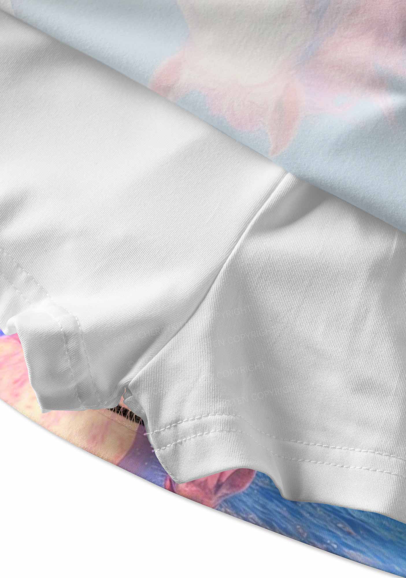 Blue Fag Princess Horse Pride Y2K Print Mini Skirt Cherrykitten
