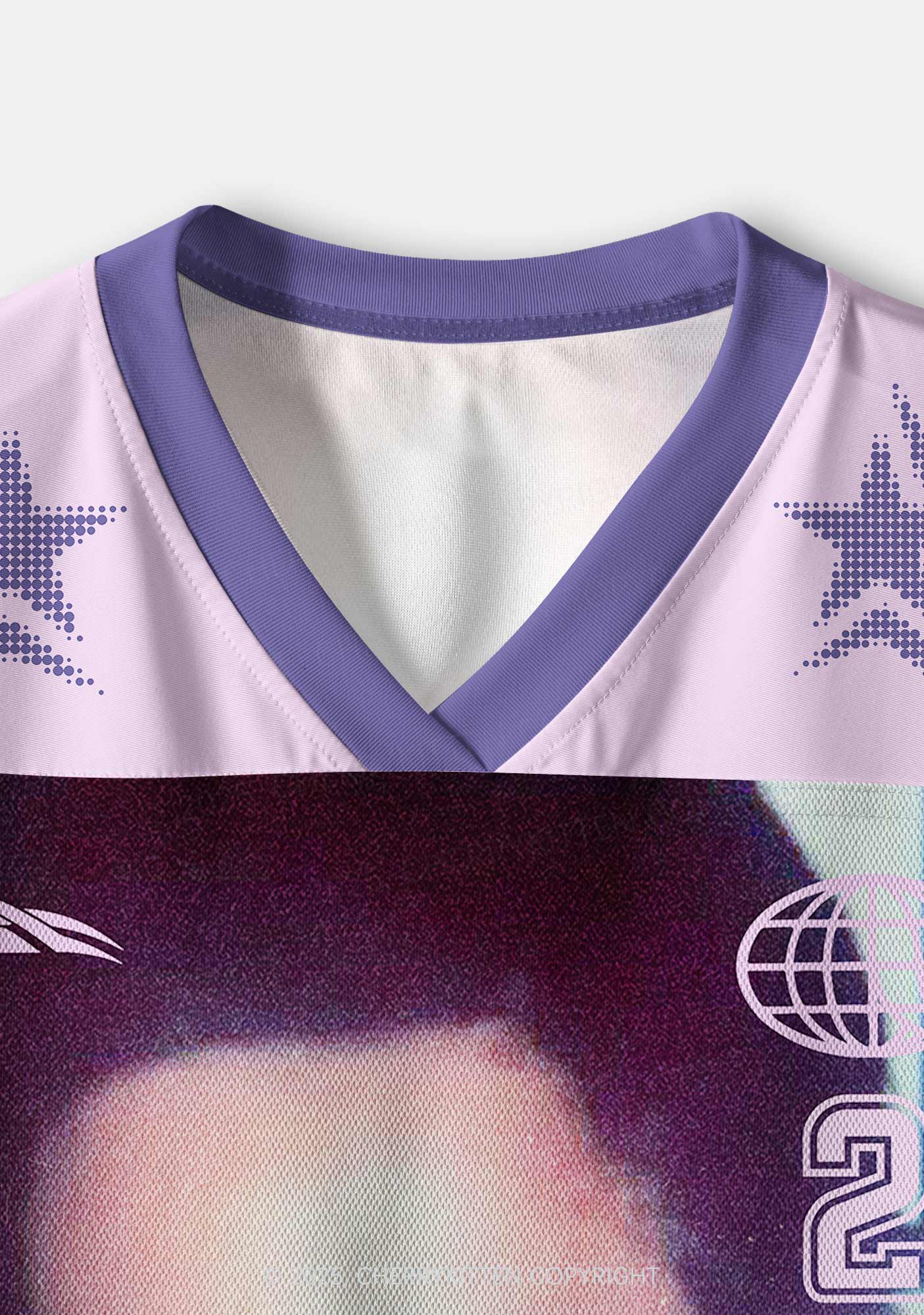 BDE Y2K Crop Sport Jersey Shirts Cherrykitten