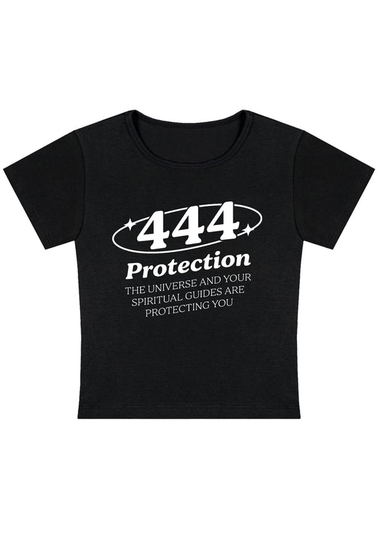 444 Protection Y2K Baby Tee
