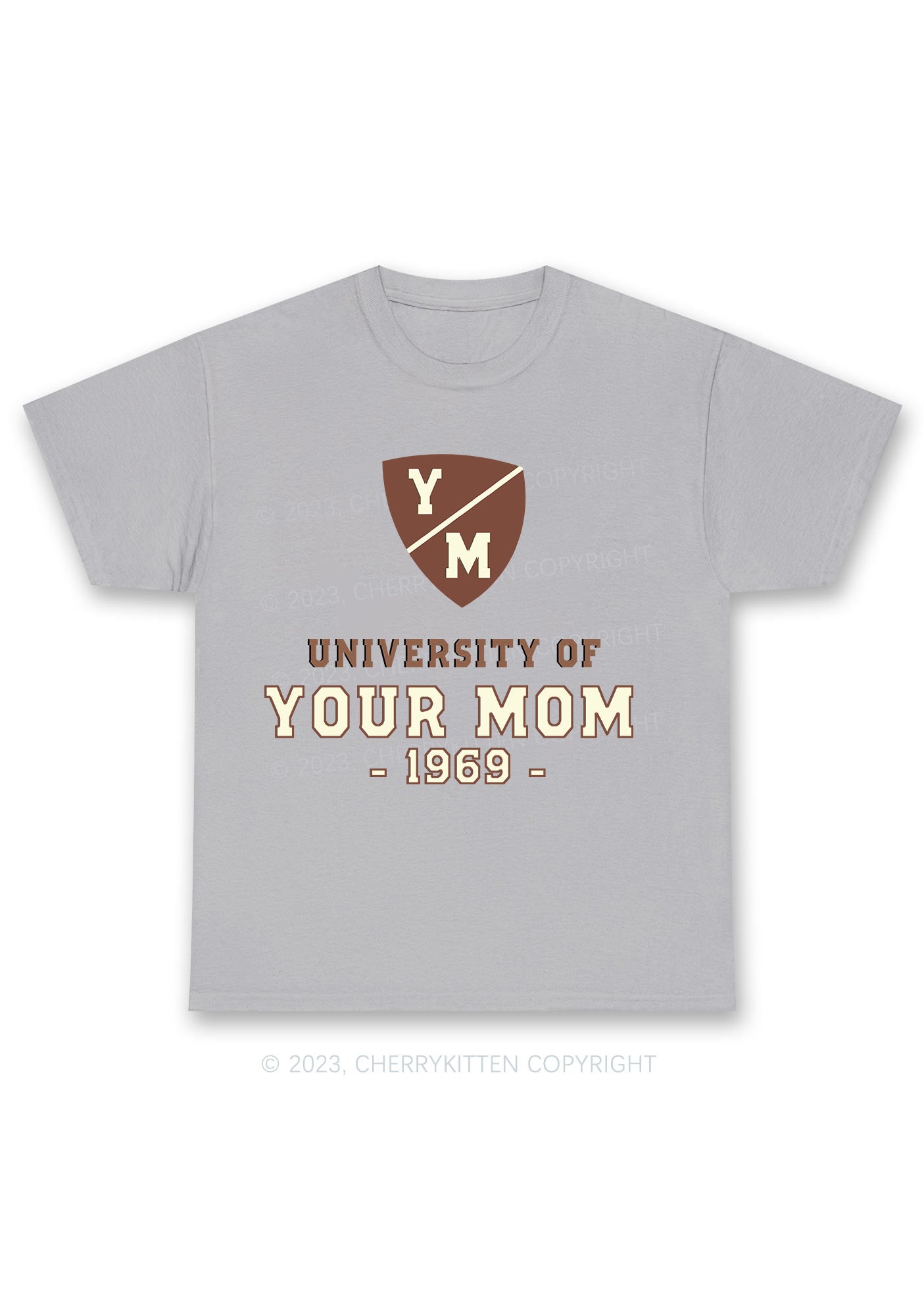 University Of Your Mom 1969 Chunky Shirt Cherrykitten