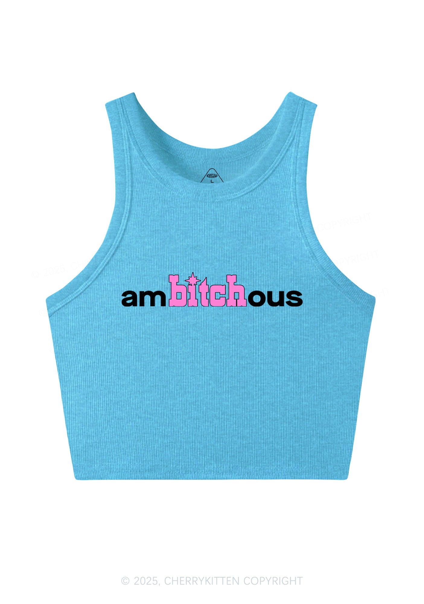 Ambxxchous Y2K Crop Tank Top Cherrykitten