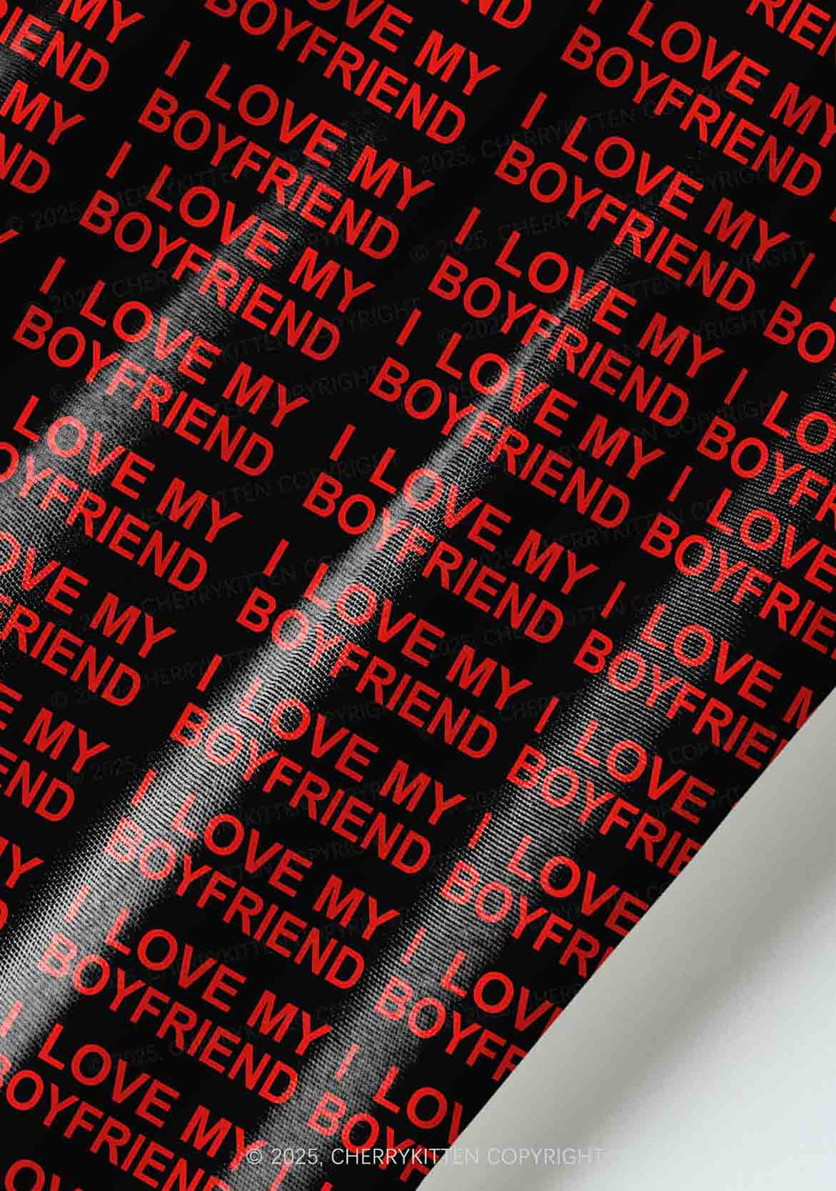 I Love My Boyfriend Y2K Pet Shirts Cherrykitten