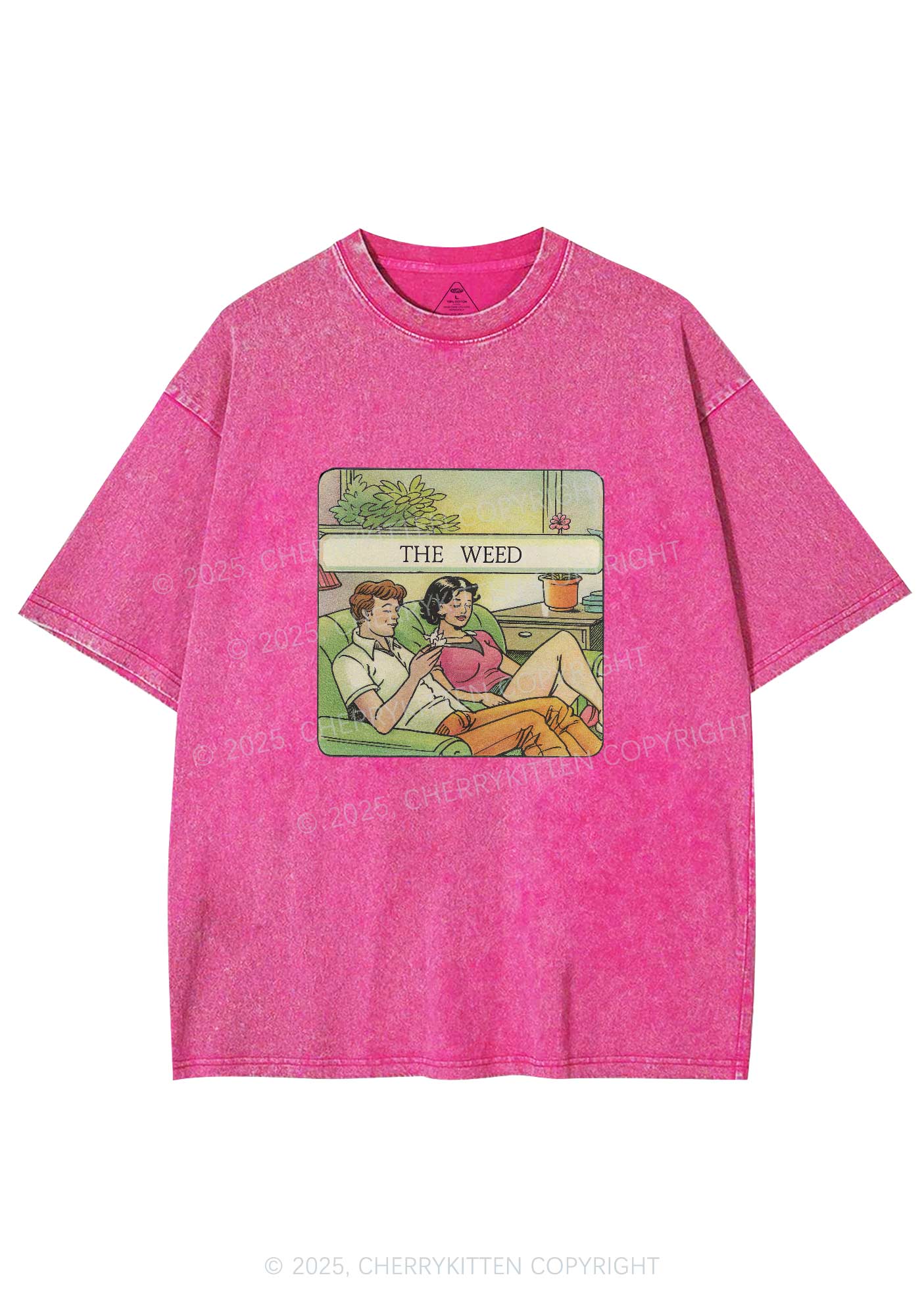 The Wxxd Y2K Washed Tee Cherrykitten