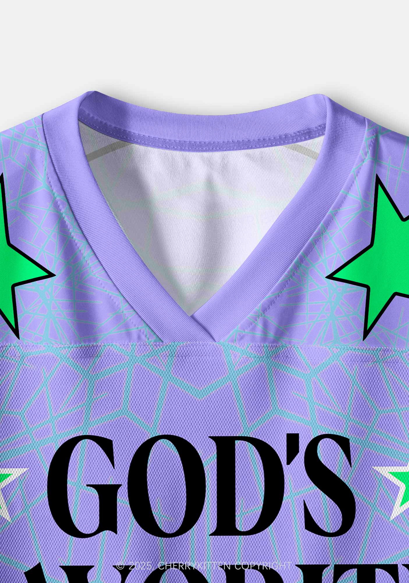 Custom Purple Gods Favorite Fag Pride Y2K Crop Sport Jersey Shirts Cherrykitten