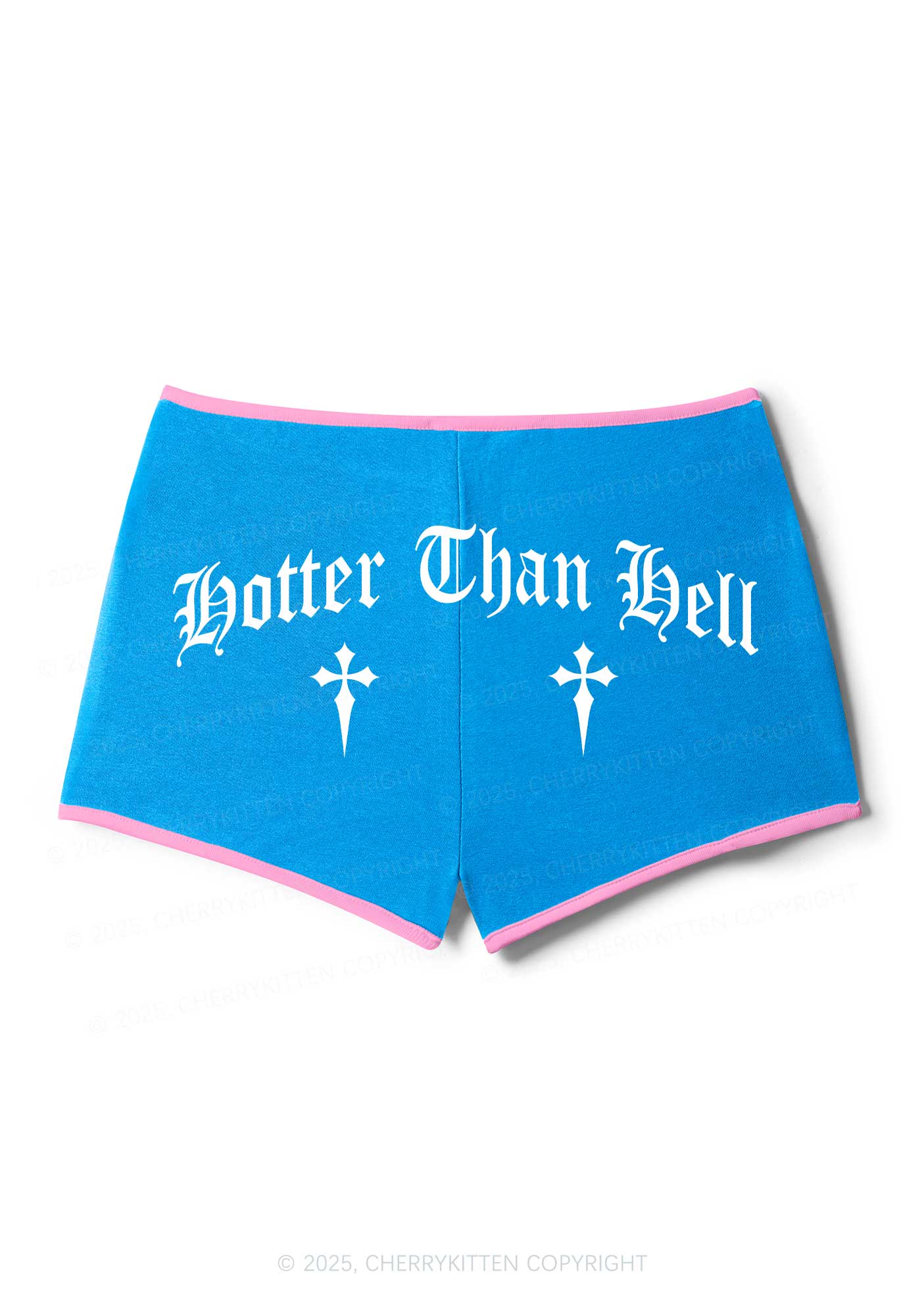 Hotter Than Hell Y2K Booty Shorts Cherrykitten