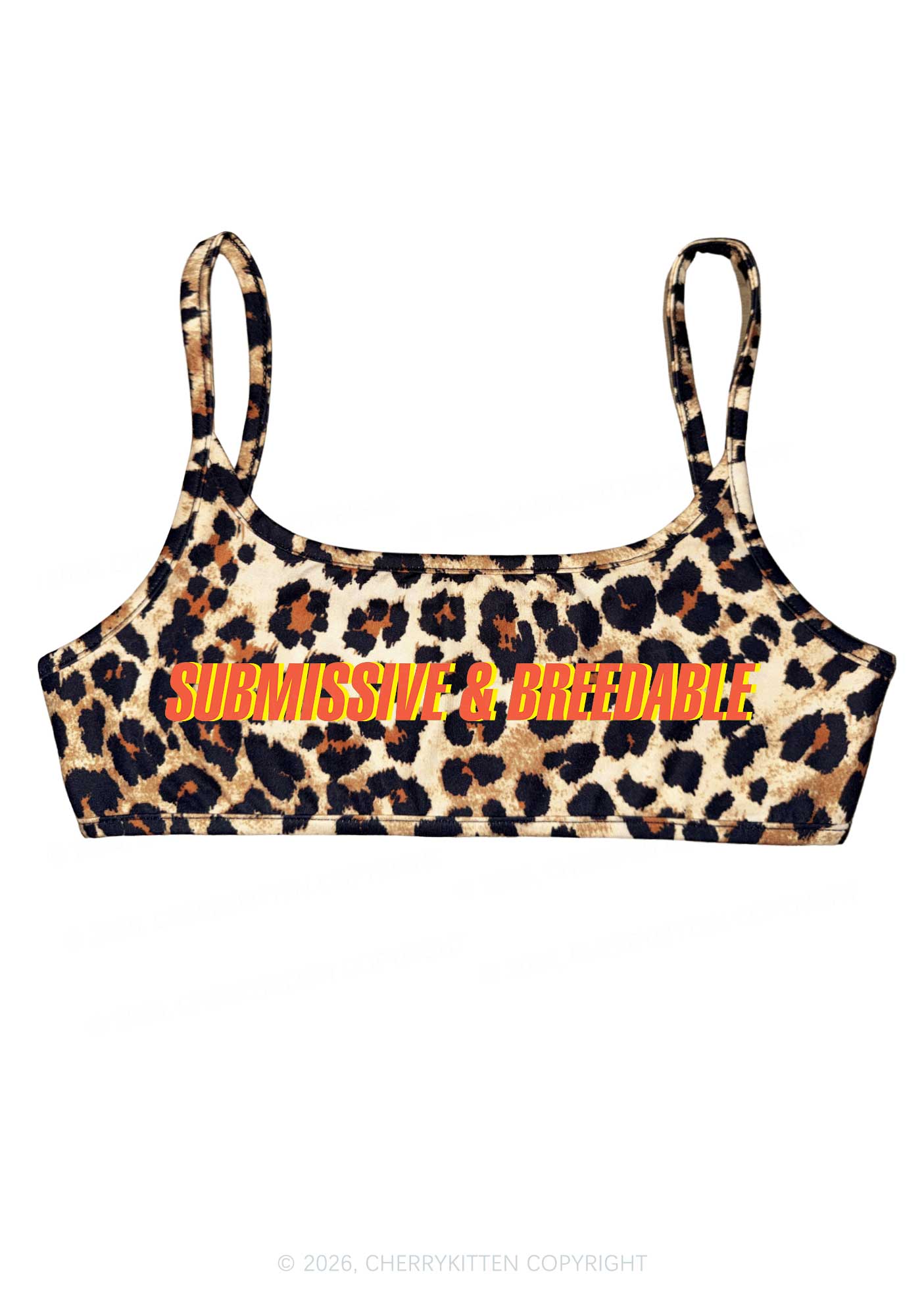 Submissive And Breedable Y2K Super Crop Cami Cherrykitten