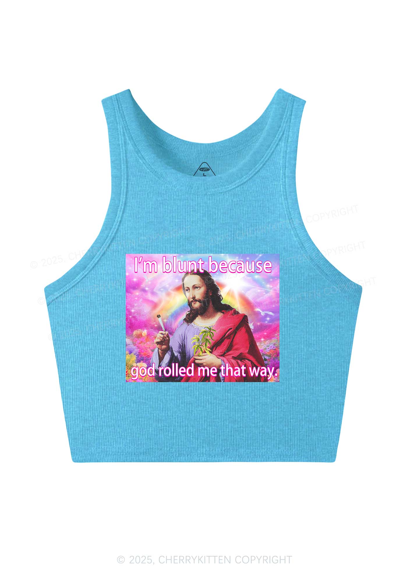 Im Blunt Y2K Crop Tank Top Cherrykitten