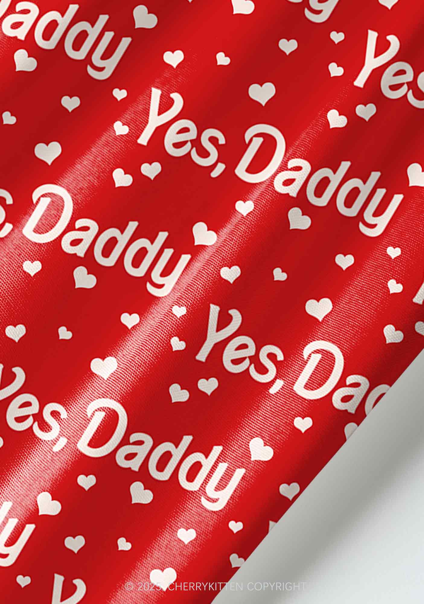 Yes Daddy Y2K Pet Shirts Cherrykitten