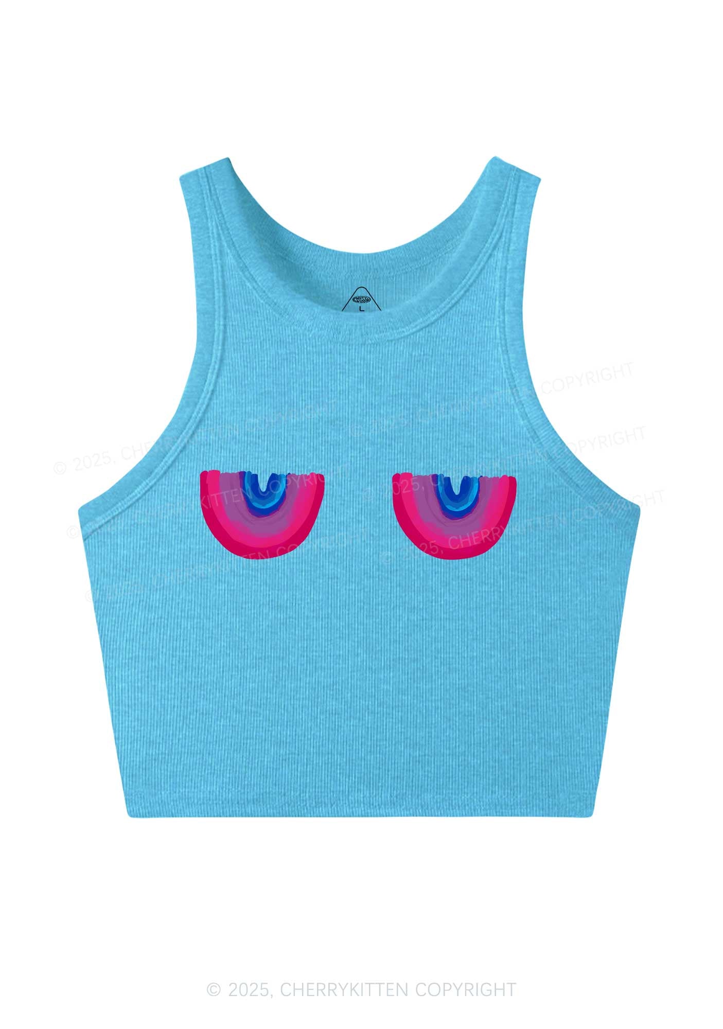 Bisexual Bxxb Y2K Crop Tank Top Cherrykitten