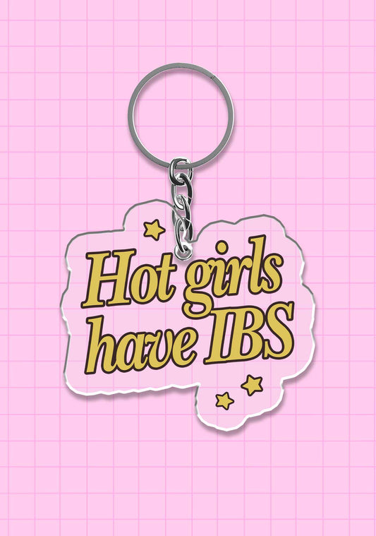 Hot Girls Have IBS 1Pc Y2K Keychain Cherrykitten