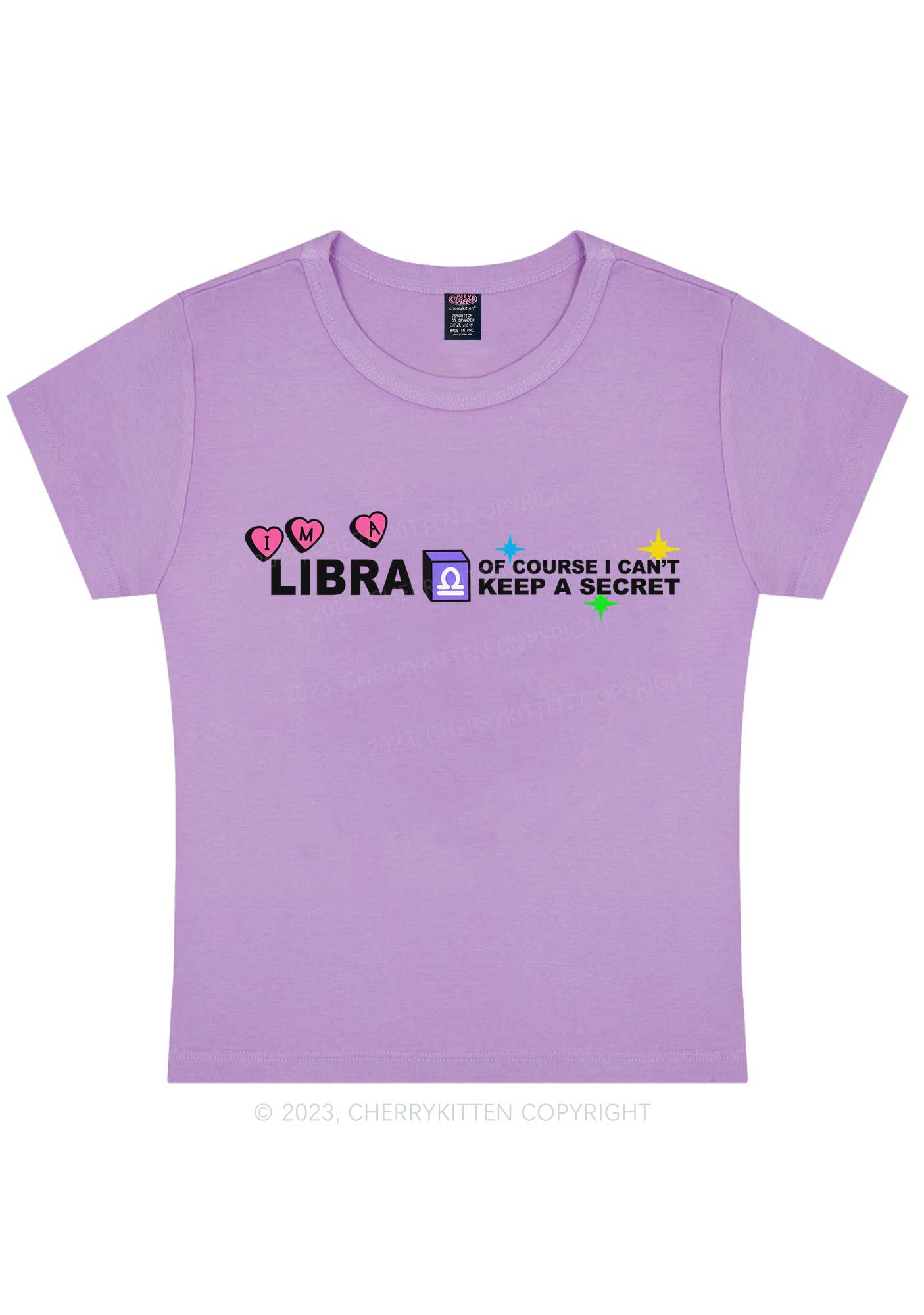 I'm A Libra Y2K Baby Tee Cherrykitten