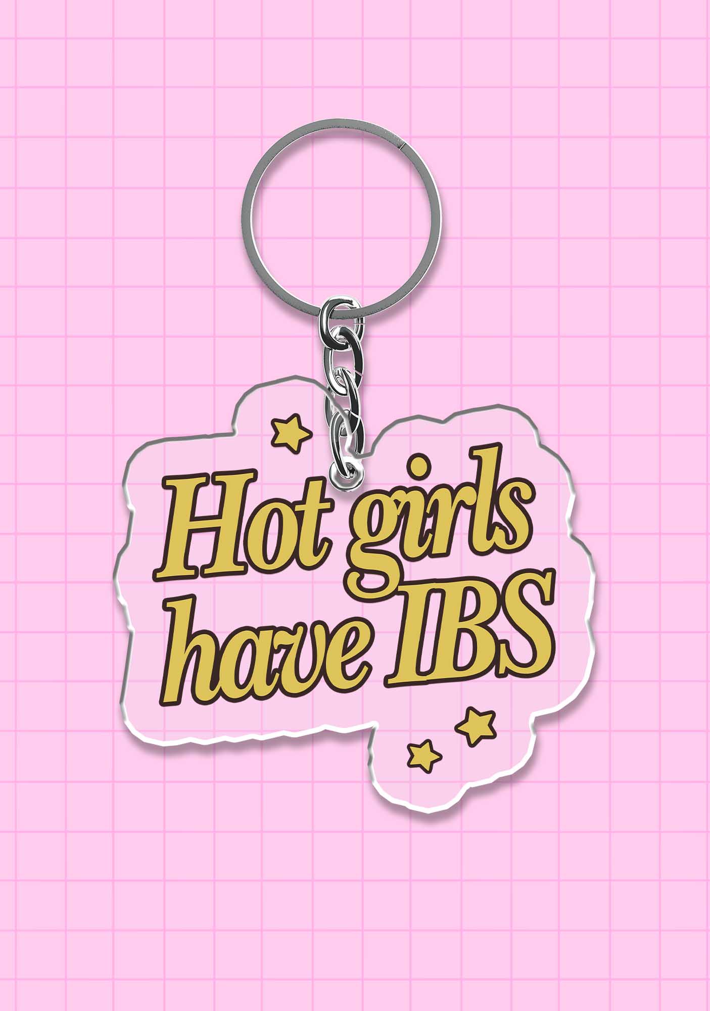 š Hot Girls Have IBS 1Pc Y2K Keychain Cherrykitten (100% off)