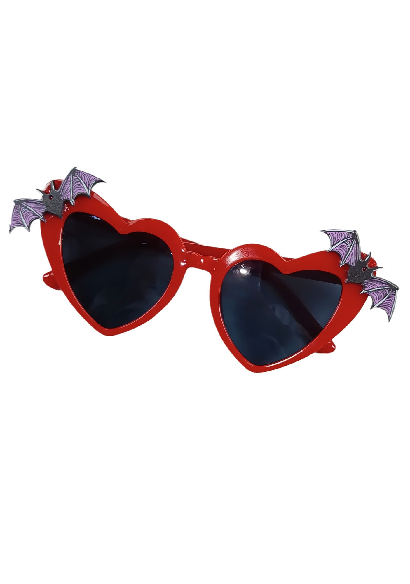 Halloween Heart Shaped Bat Sunglasses