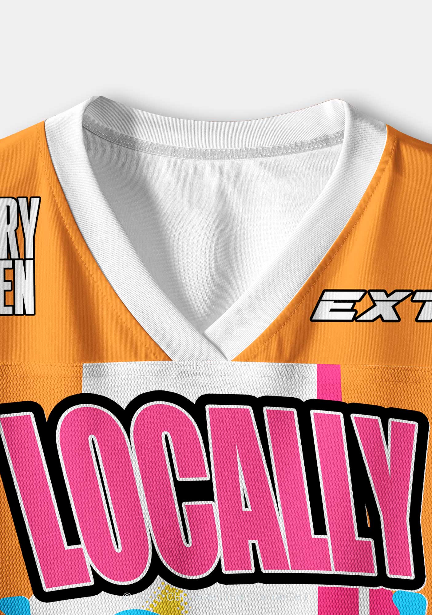 Custom Locally Hated Girl Y2K Crop Sport Jersey Shirts Cherrykitten