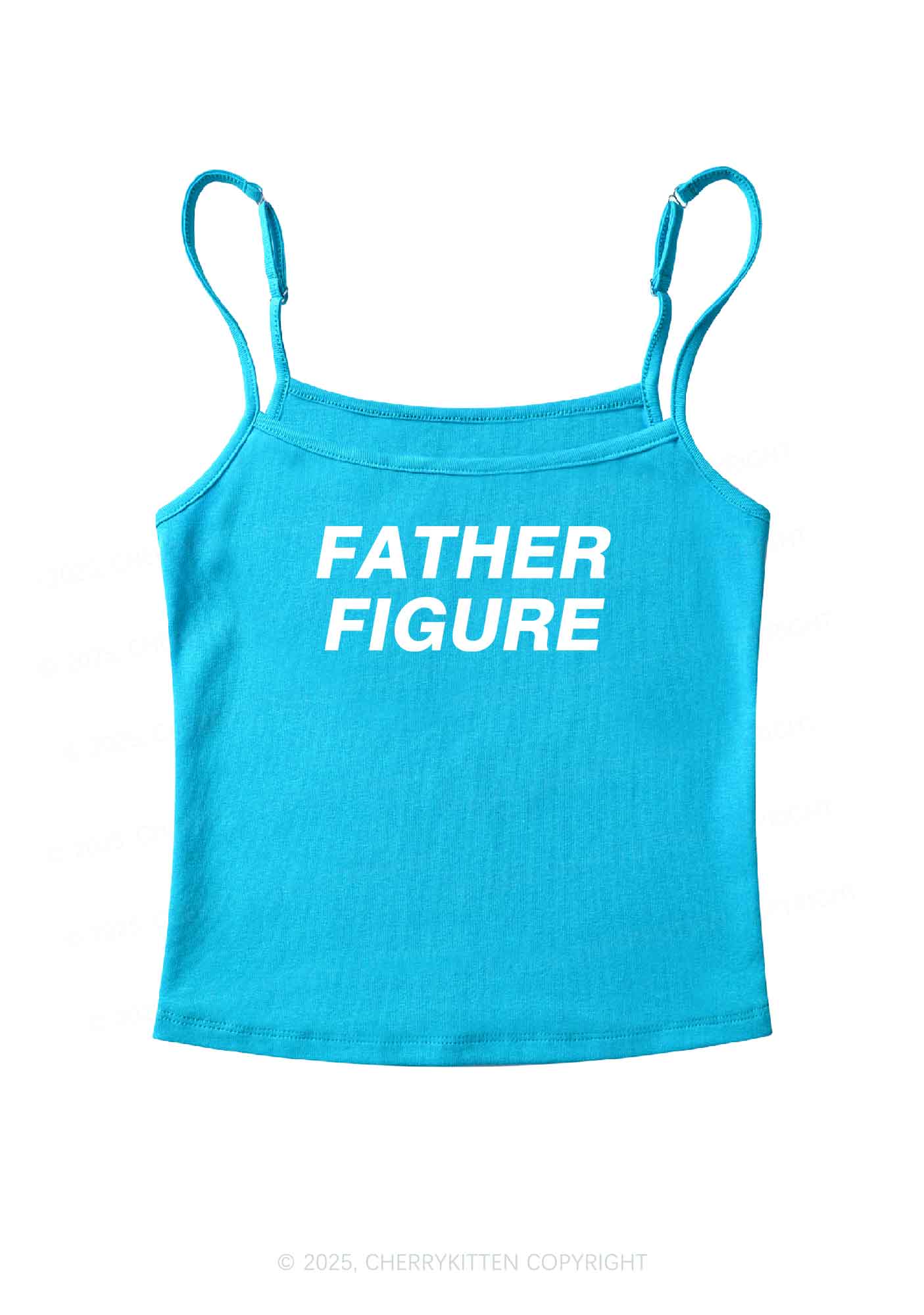 Father Figure Y2K Spaghetti Strap Cami Cherrykitten