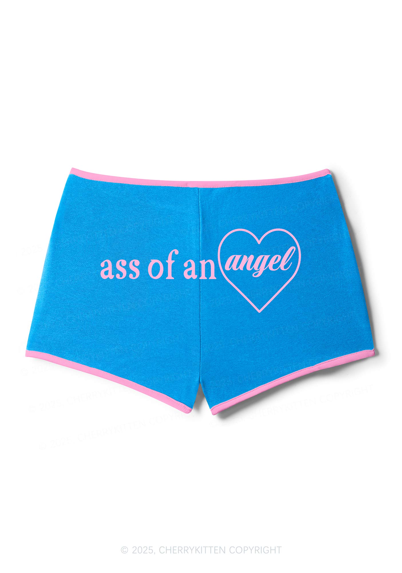 Axx Of An Angel Y2K Contrast Mini Shorts Cherrykitten