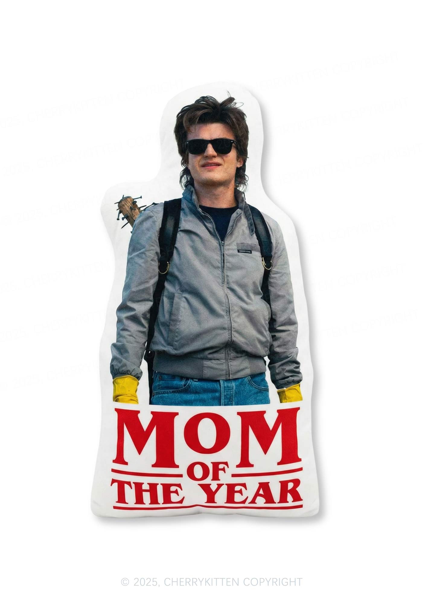 Mom Of The Year SH Y2K Ugly Pillow Cherrykitten