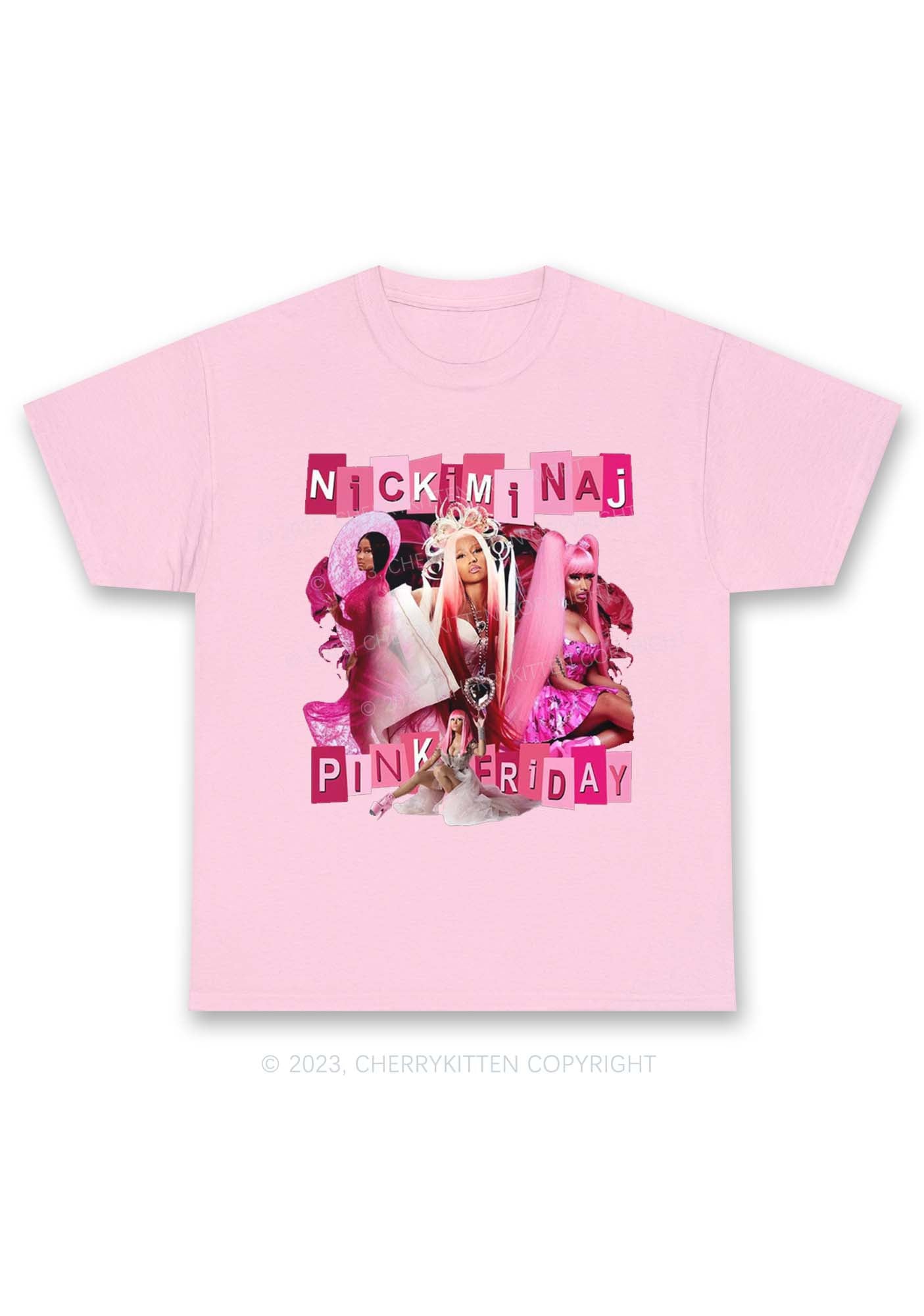 Pink Friday Girls Y2K Chunky Shirt Cherrykitten