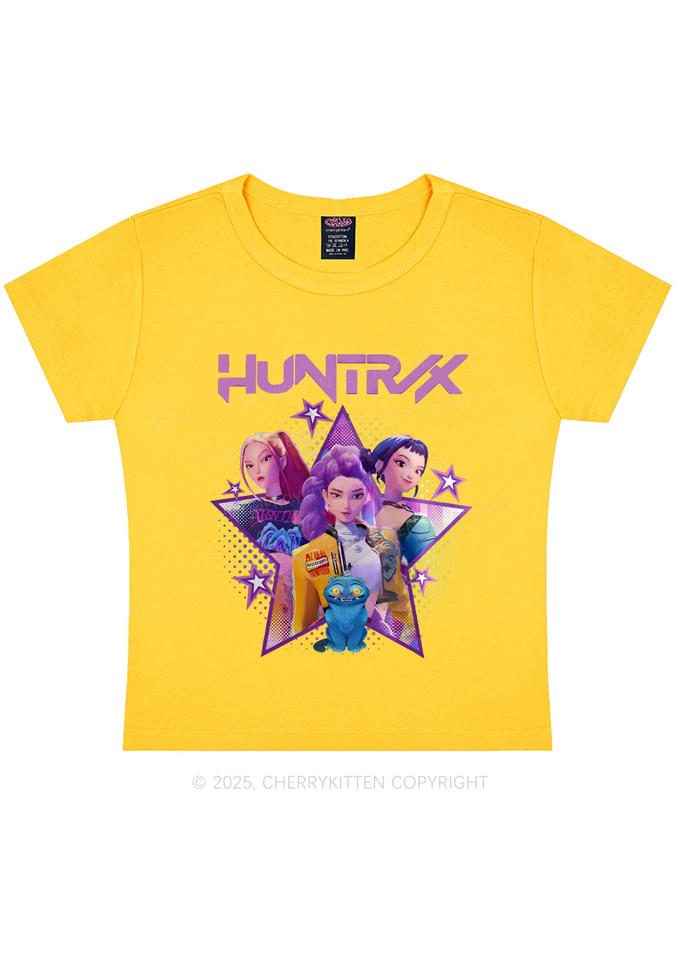 Kpop Stars Y2K Baby Tee Cherrykitten