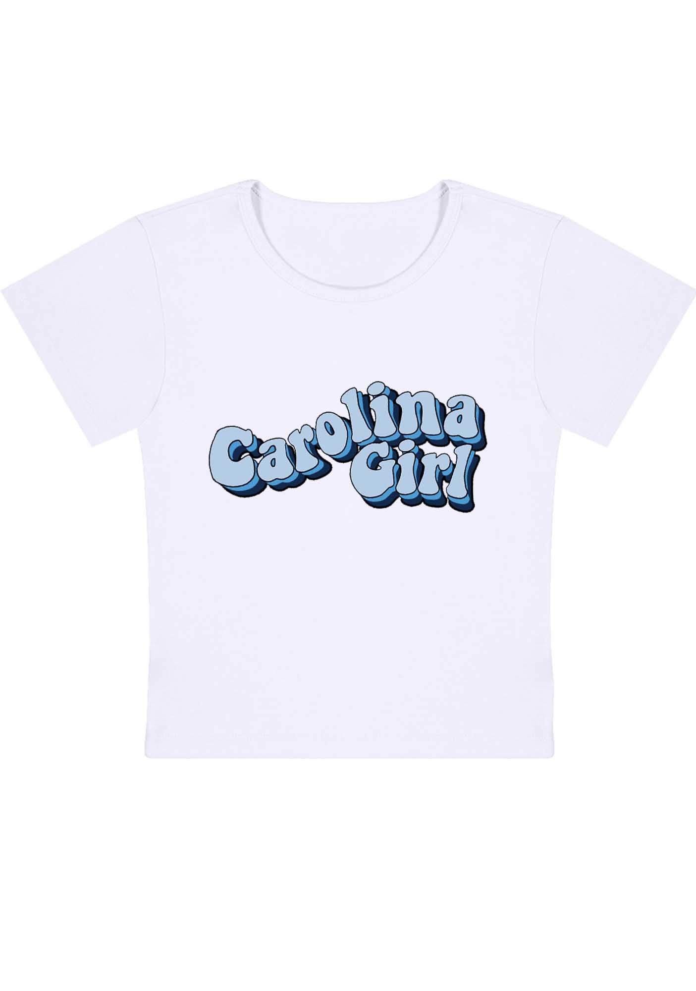 Carolina Girl Y2K Baby Tee