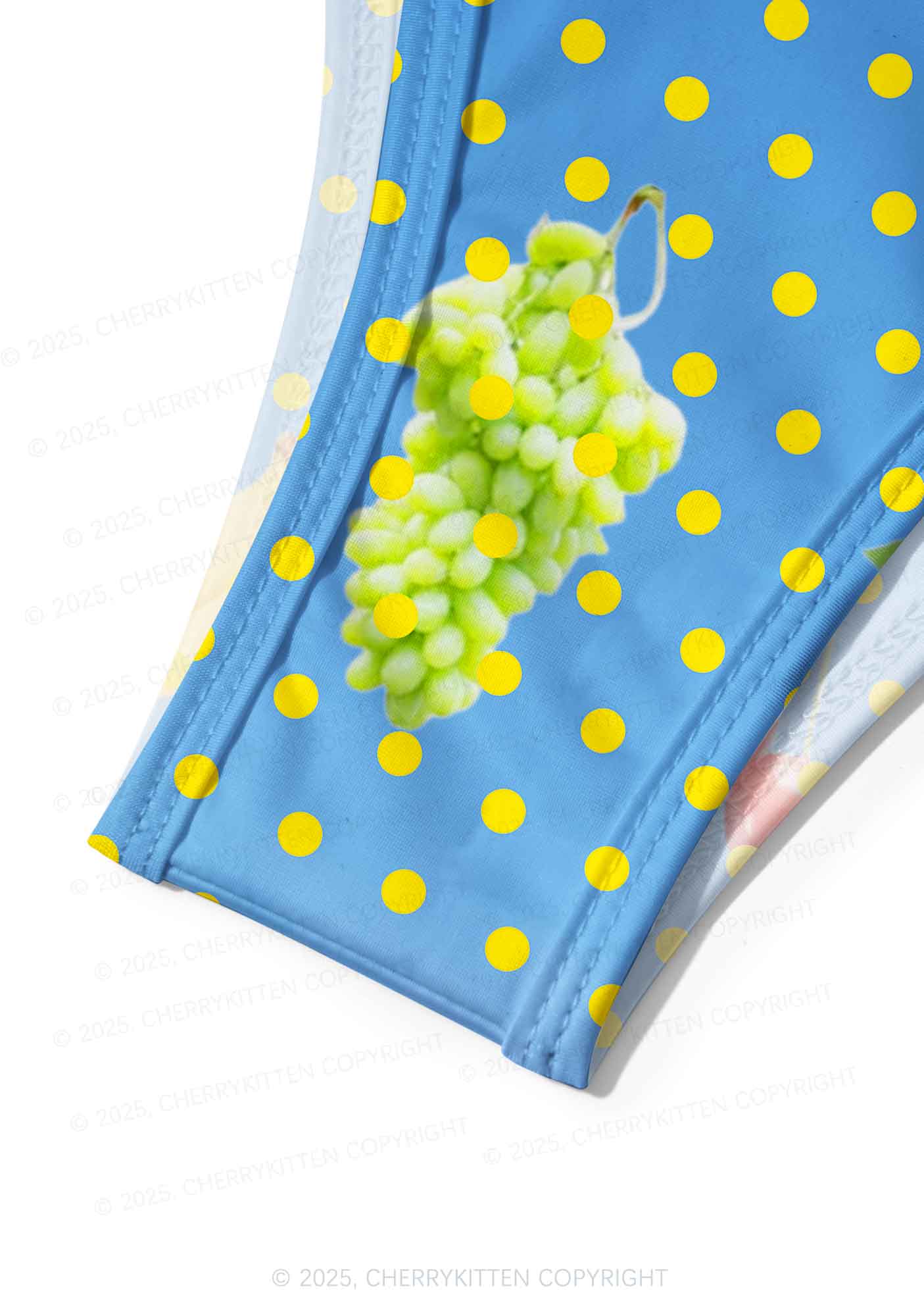 Dotty Fruits Y2K Print Bikini Set Cherrykitten