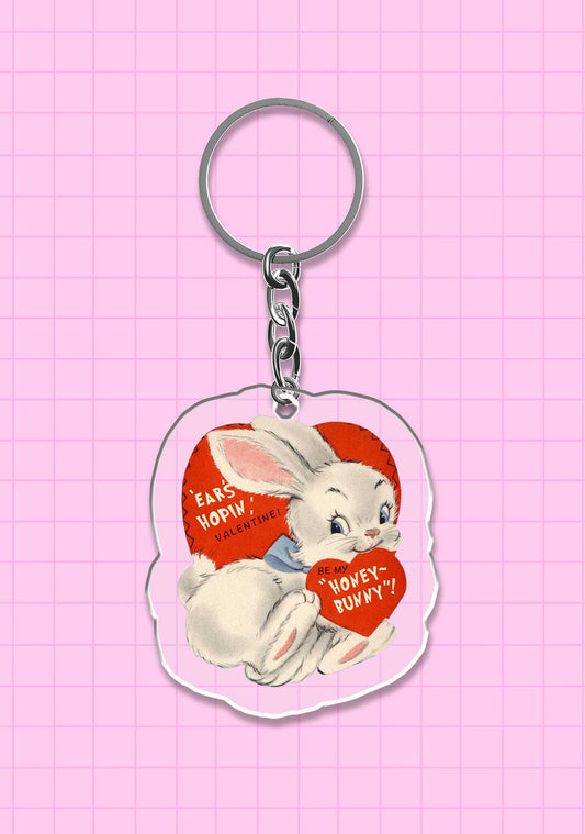 Be My Honey Bunny 1Pc Y2K Keychain Cherrykitten