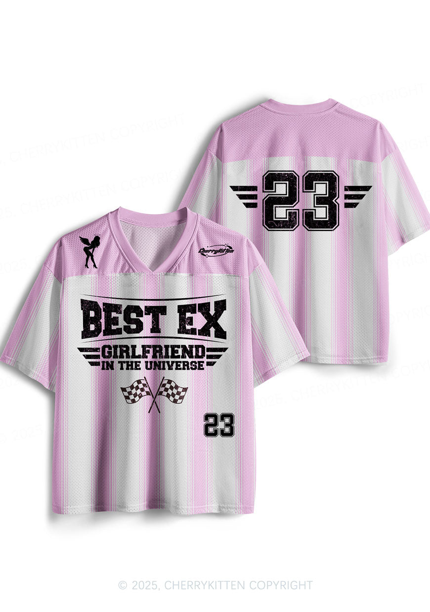 Custom Universe Best Ex Girlfriend Y2K Sport Jersey Shirts Cherrykitten