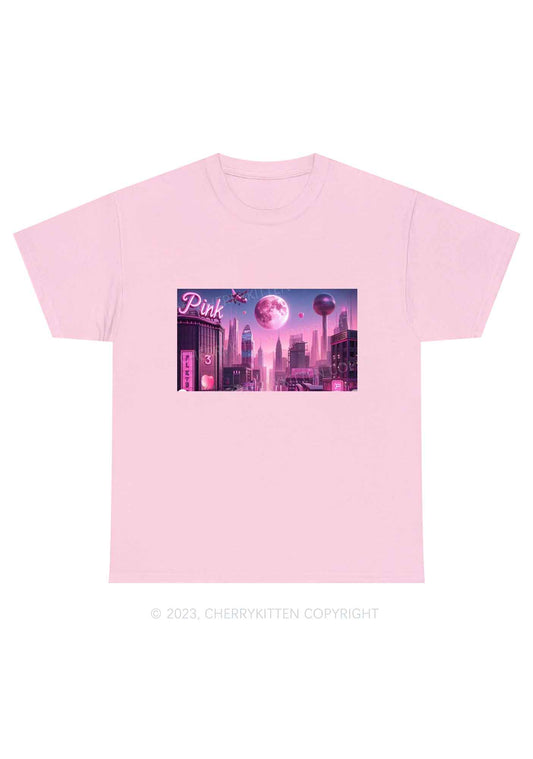 Pink Gag City Y2K Chunky Shirt Cherrykitten