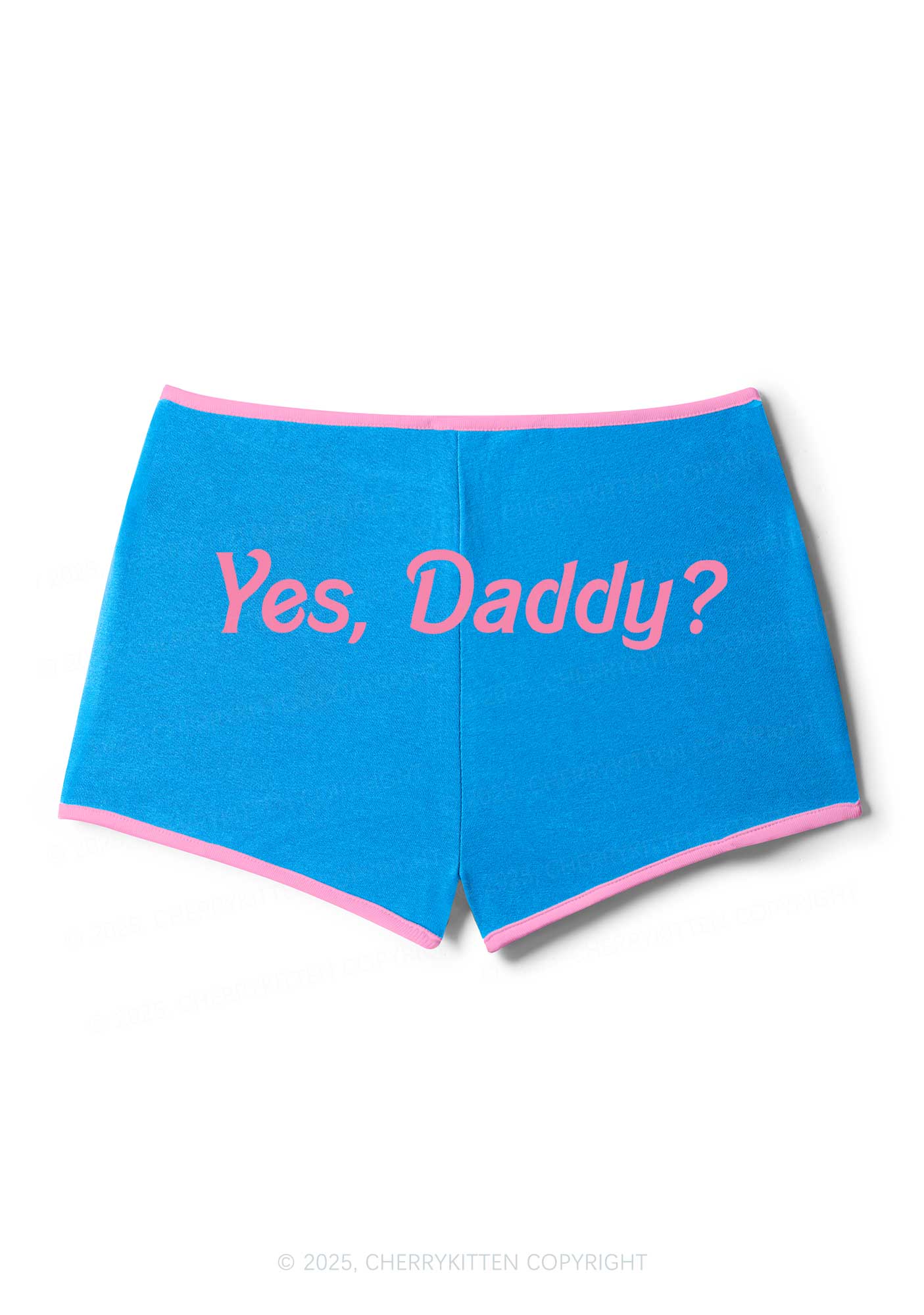 Yes Daddy Y2K Booty Shorts Cherrykitten