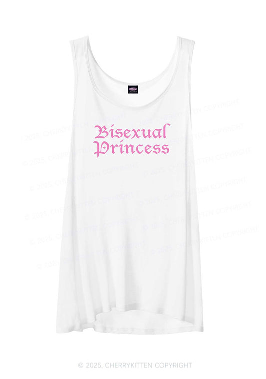 Bisexual Princess Pride Y2K Sheer Boyfriend Tank Cherrykitten
