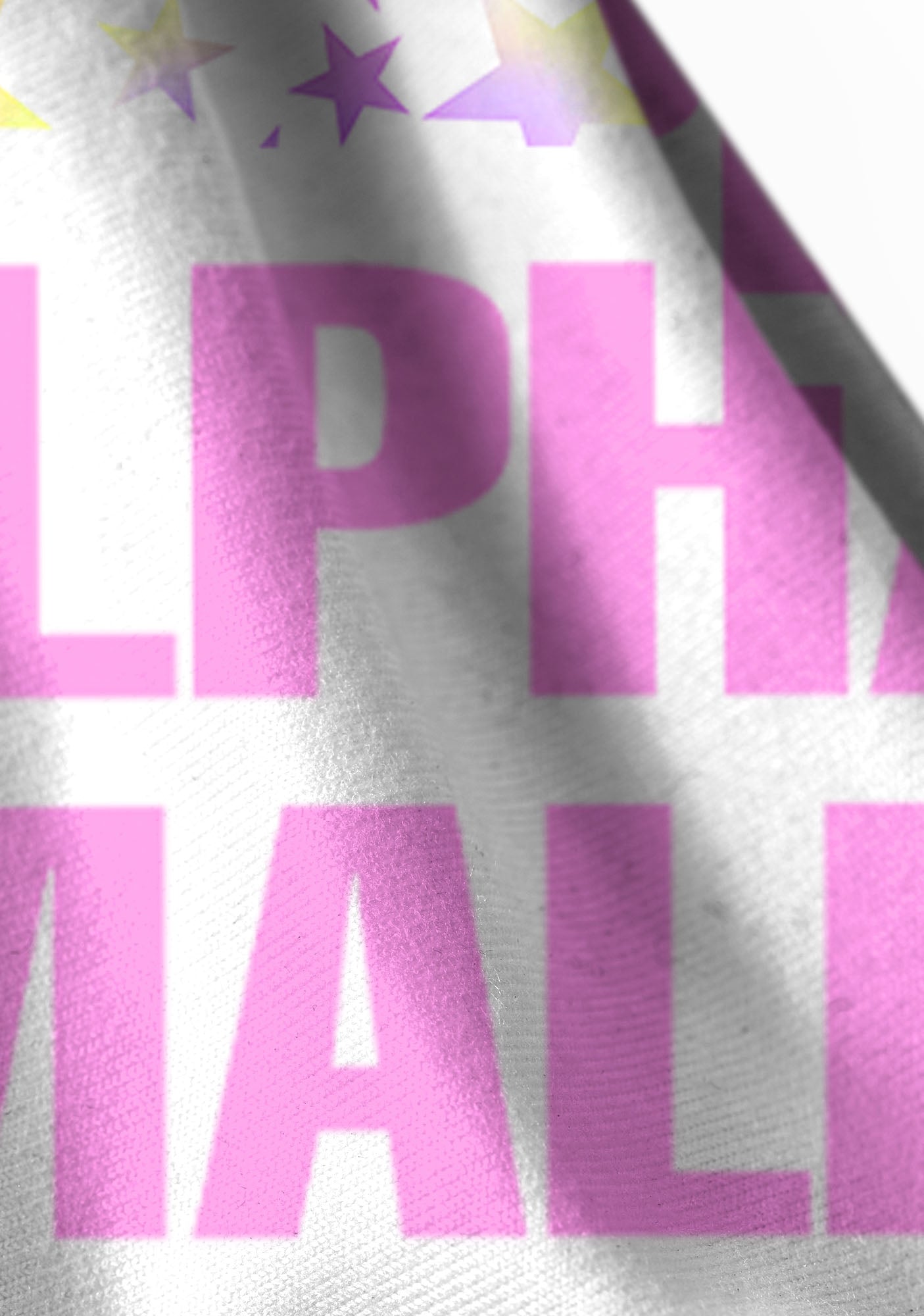 Pastel Star Alpha Male Y2K Print Foldover Waistband Cherrykitten