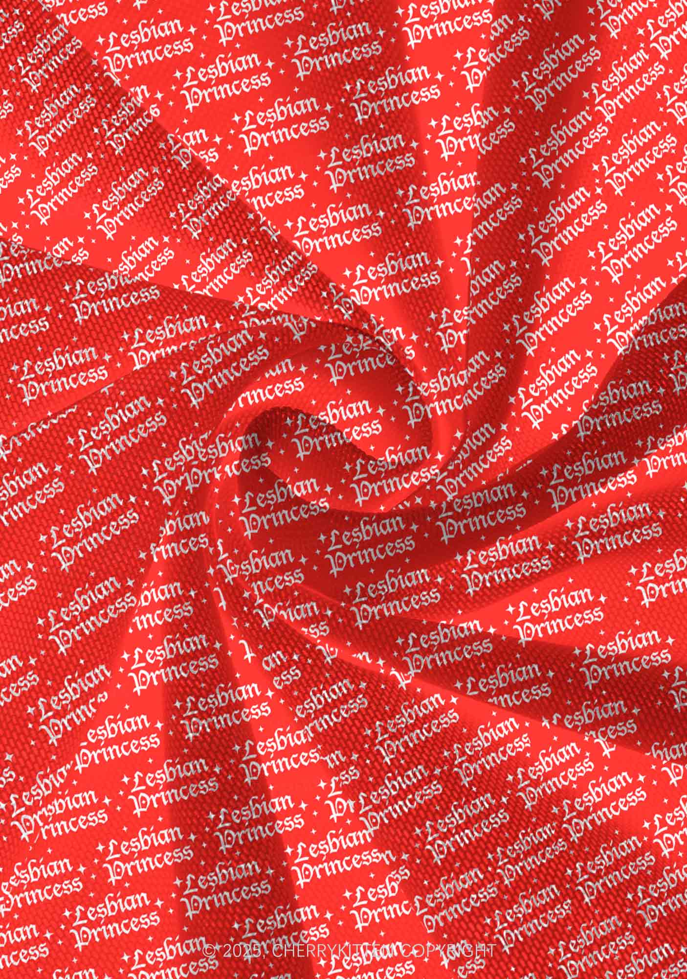 Lesbian Princess Pride Y2K Print Mini Layered Skirt Cherrykitten
