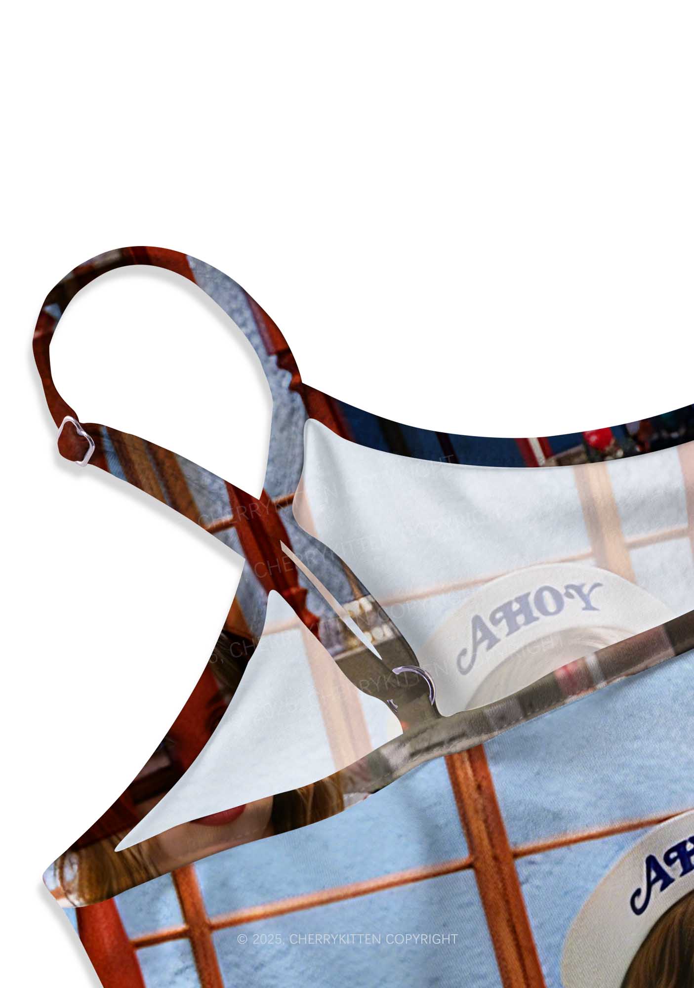 Sailor Girl Pride Y2K Print Cami Crop Top Cherrykitten