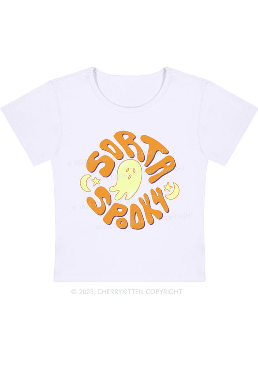 Halloween Sorta Spooky Baby Tee Cherrykitten