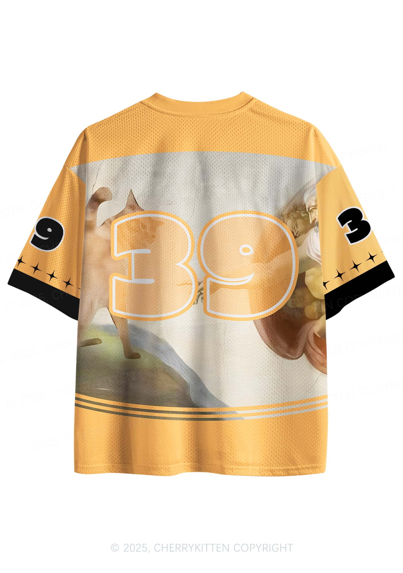Custom God Give Cat Y2K Sport Jersey Shirts Cherrykitten