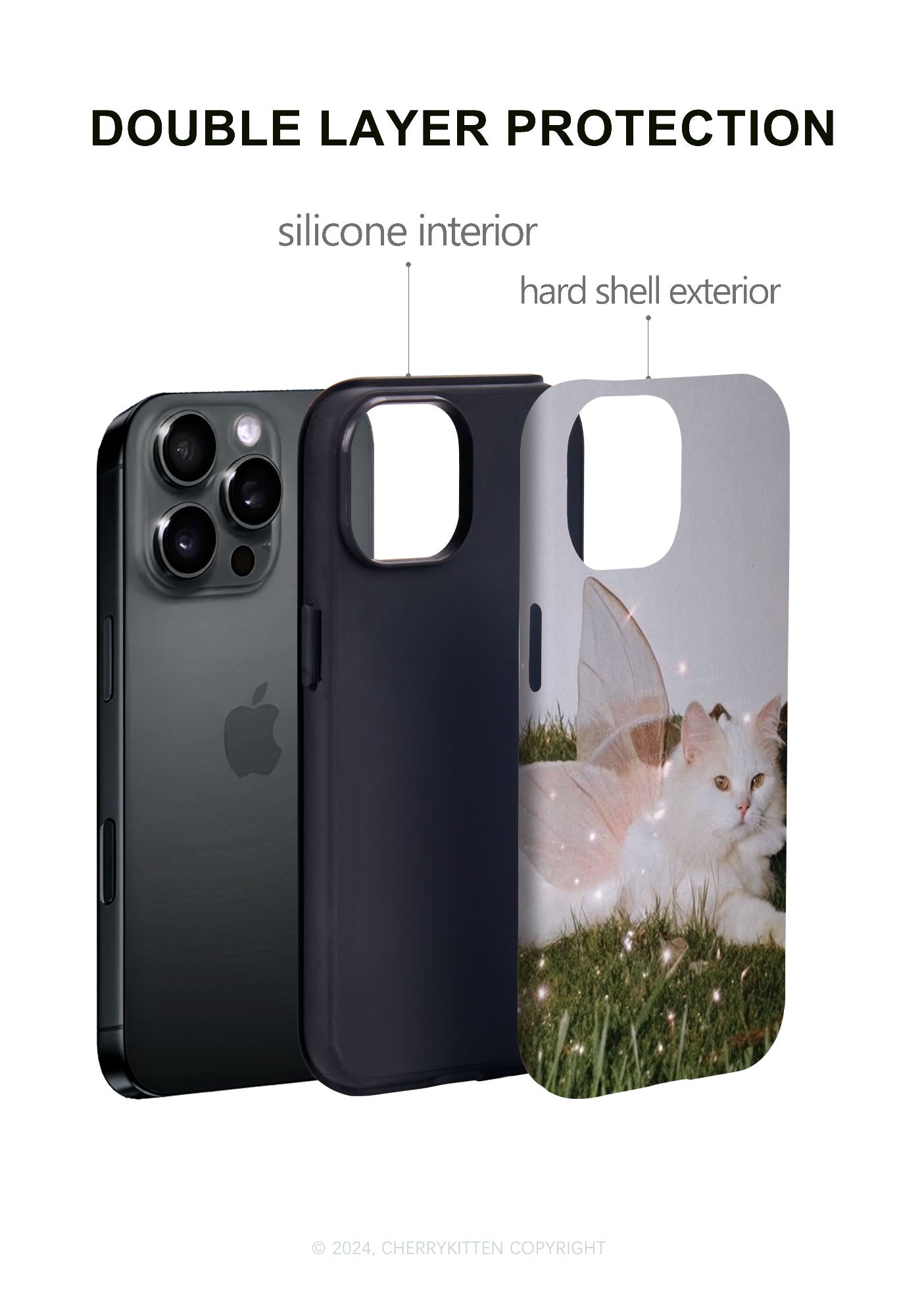 Fairy Cat Y2K Phone Case Cherrykitten