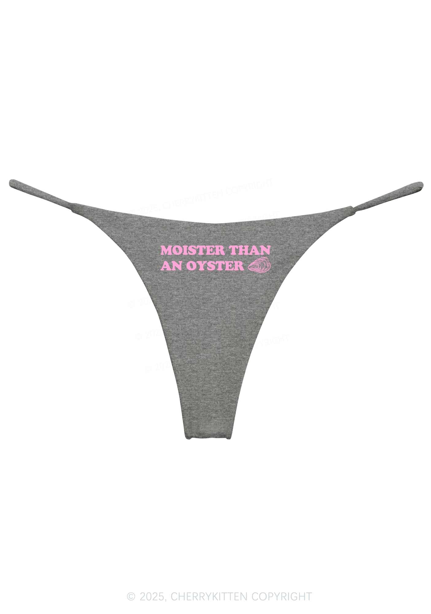 Moister Than An Oyster Y2K Bikini String Thong Cherrykitten