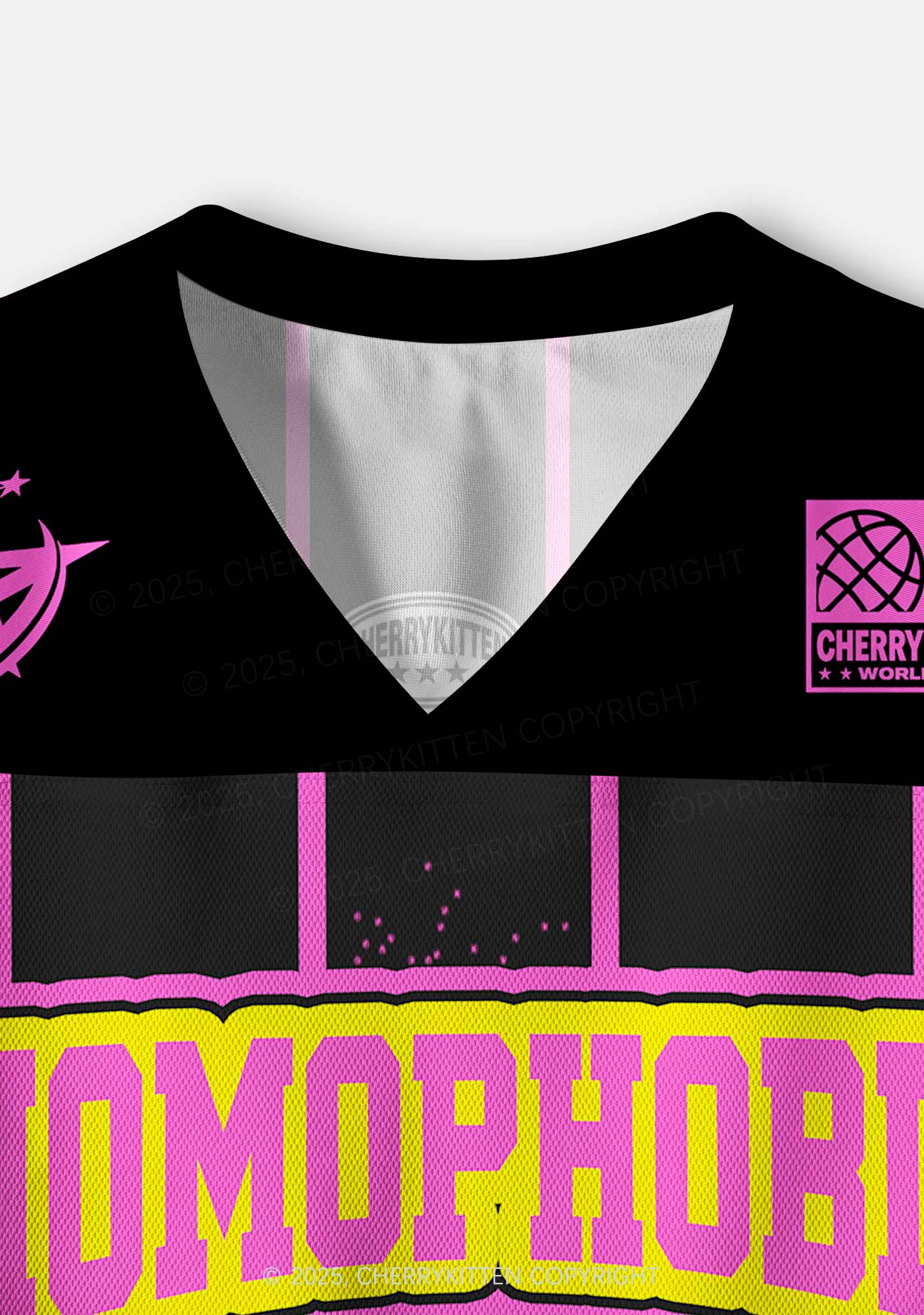 Custom Homophobia Gay Pride Y2K Crop Sport Jersey Shirts Cherrykitten