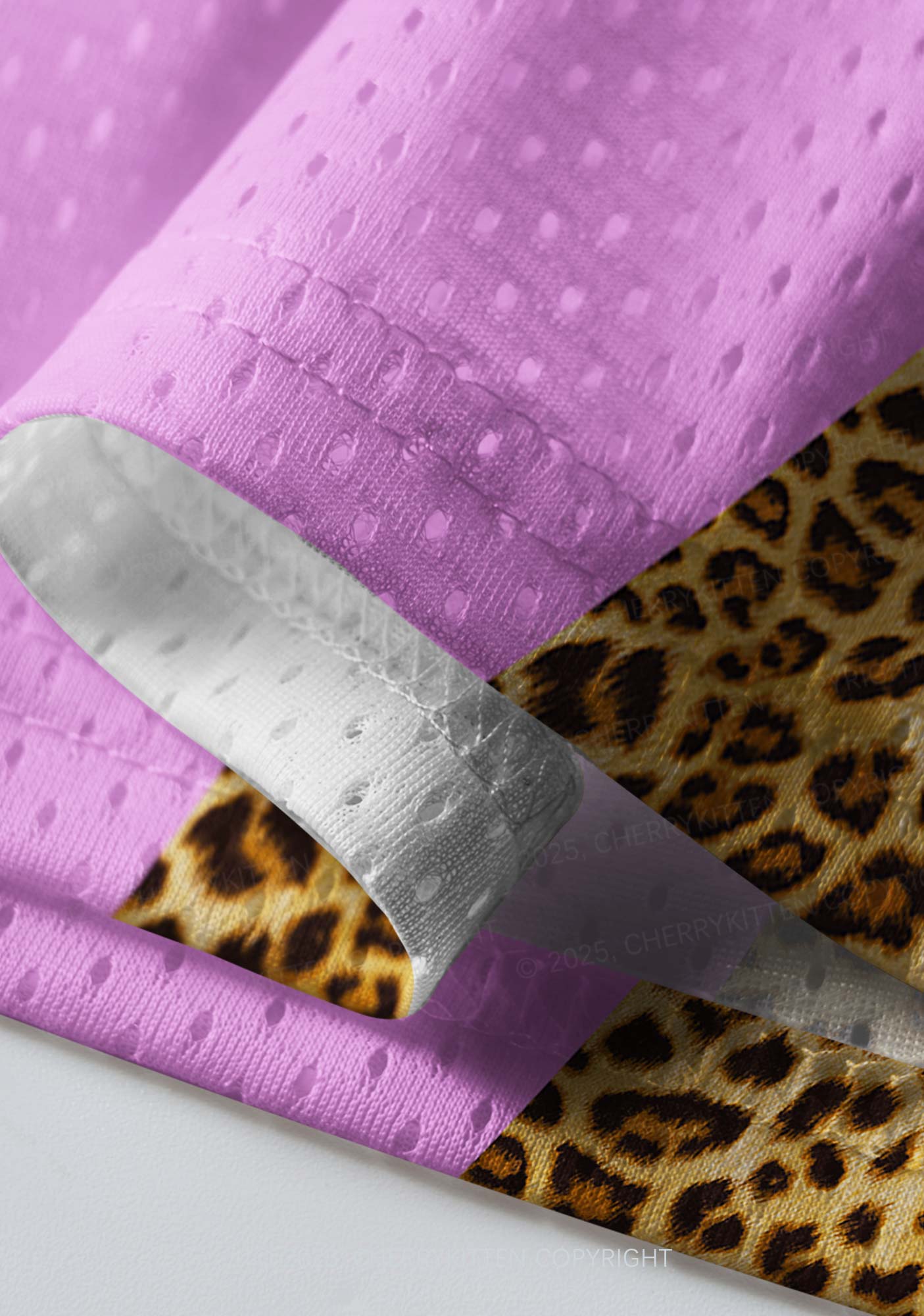 Custom Pink Cxxt Leopard Y2K Sport Jersey Shirts Cherrykitten