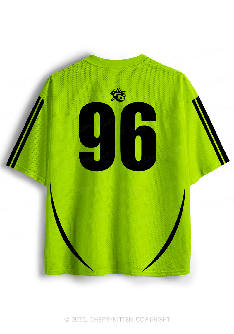 Cutsom Green Bart Team Y2K Sport Jersey Shirts Cherrykitten