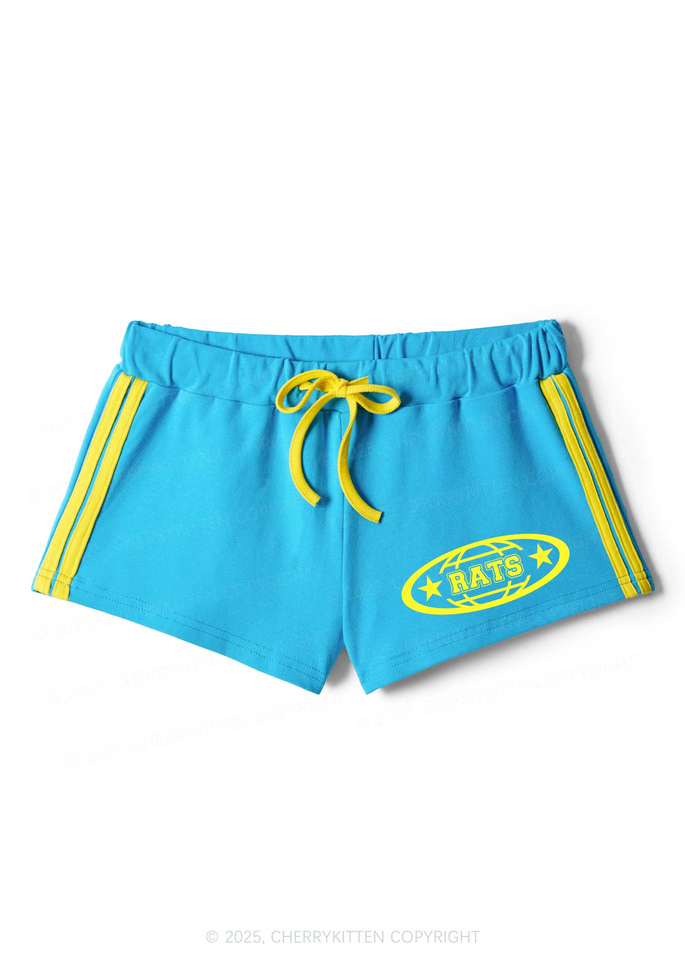 Rats Y2K Drawstring Mini Shorts Cherrykitten