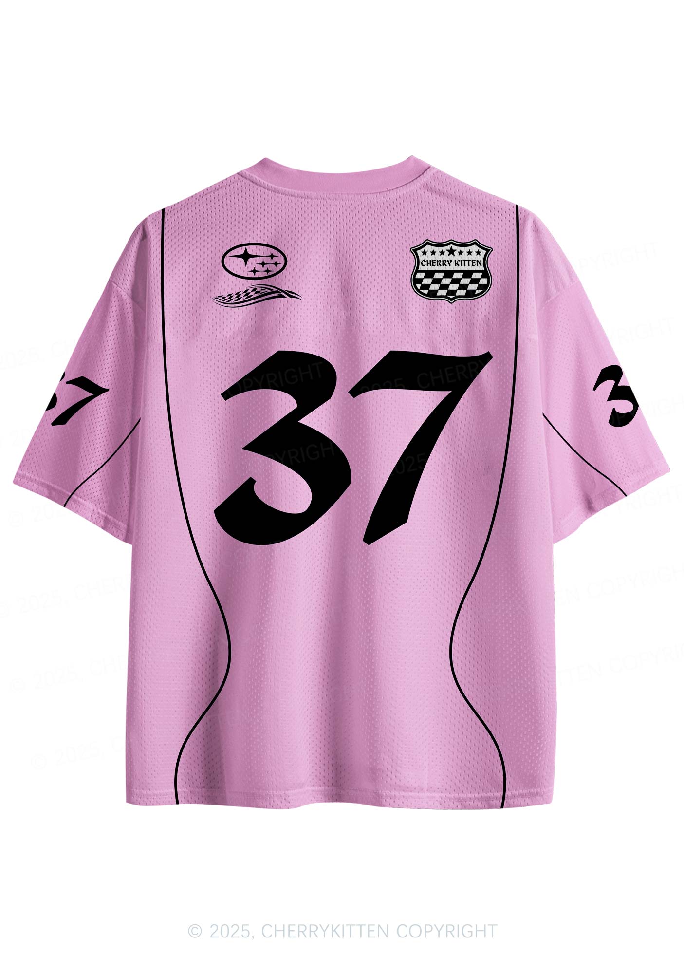 Custom Pink I Love S Boys Y2K Sport Jersey Shirts Cherrykitten
