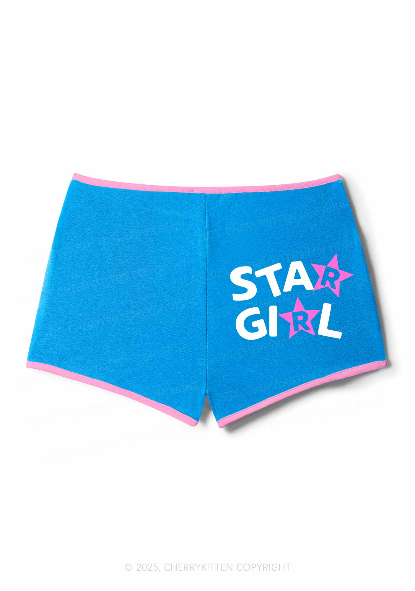 Star Girl Y2K Booty Shorts Cherrykitten