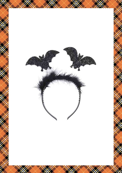 Halloween Creative Feather Y2K Hairband